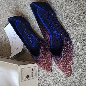 NIB Midnight Metallic Rothy's points